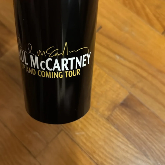 PAUL MCCARTNEY Up and Coming Tour Metal Water Bottle (Black) The Beatles - Picture 7 of 9